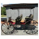 Late 19th to Early 20th Century Four-Wheeled Horse