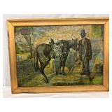 Green River Whiskey Tin Litho Sign