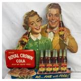Royal Crown Cola 20´´ x 19 1/2´´ Dimensional Cardb