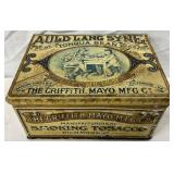 Auld Lang Syne Tobacco Tin, 4 1/2 x 2 1/2, Griffit