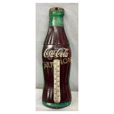 Early Die-Cut Coca-Cola Bottle Therm