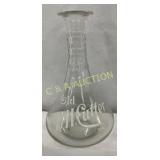 Early 1900s J.H. Cutter Glass Whiskey Decanter