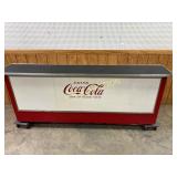 8.5-Foot Dixie-Narco Coca-Cola Cooler with Embosse