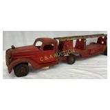 Buddy L 29 1/2×6 Inch Extension Ladder Fire Truck