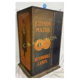 Edison Mazda Automotive Lamps Cabinet