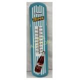 Contemporary Hires Root Beer Sign Thermometer, 7 x