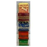 Gold Tip Gum Tin Litho Store Display with 24 Gum B