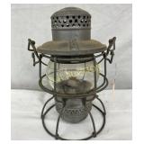 SCL Adlake Railroad Lantern with Clear Glass Globe