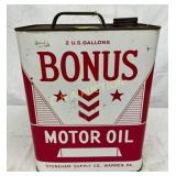 2-Gallon Bonus Motor Oil Can