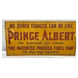 Prince Albert Tobacco Tin Advertising Sign, 24´´ x