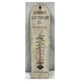 Early Lummus Cotton Gin Co. Thermometer