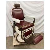 Early Vintage Theodore A. Kochs Porcelain Barber C