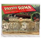 Cardboard Presto Roma Air Freshener Display