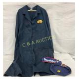 Pennzoil Gas Station Coat and Hat