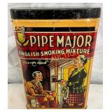Pipe Major English Smoking Mixture Tin by Brown &