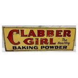 Clabber Girl Baking Powder Metal Sign