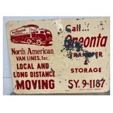 24" x 18" DS North American Van Lines
