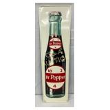 Rare Emb. 1942 Dr Pepper 10-2-4 Vertical Sign, Se