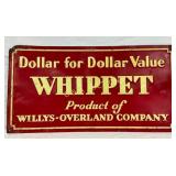 Emb. Willys-Overland Whippet Dollar for Dollar Va