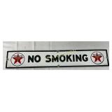 Orig.1946 Texaco Porcelain No Smoking