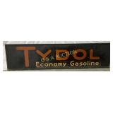 Tydol Economy Gasoline Painted Metal Advertising S