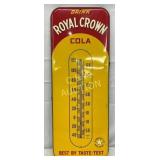 Royal Crown Cola Metal Thermometer, 10 x 25 1/2 in