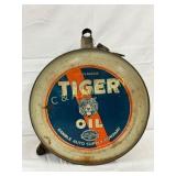 5g. Tiger Oil Rocker Can by Gamble Auto Supply Com