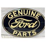 24×17 DS Ford Genuine Parts Metal Dealer Sign