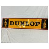 1959 Emb. Dunlop Tires Sign, Self Framed, 60×14