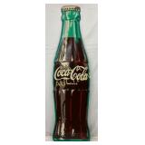 Coca-Cola Die Cut Bottle Sign, AM. 44, 18´´ x 72´