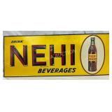 44in by 17in Emb Metal Drink Nehi Sign
