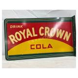 Nice Royal Crown Cola DS Flange Sign, 18×11 Inches