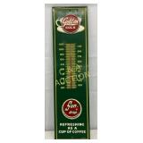 Emb. Golden Cola-Sun Drop Thermometer, 7.5×27