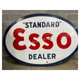 DSP Esso Standard Dealer Oval Sign (92in x 61in)