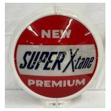 Super X-Tane Plastic Gas Pump Globe with 13-Inch L