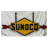 Rare Sunoco DSP Sign with Frame, 98in x 40in