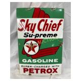 Texaco Sky Chief Supreme Porcelain Gasoline Pump P
