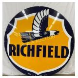 6ft. Richfield DSP Sign with great color and gloss