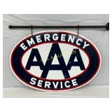 DSP AAA Emergency Service Sign with Hanger 36x24