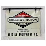 Briggs & Stratton Service Parts DS Metal Sign with