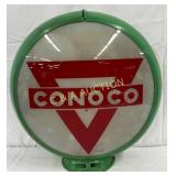 Conoco Gas Pump Globe with Plastic Body, 13-Inch L