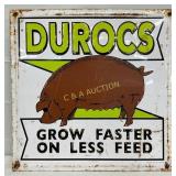 Emb Metal, Durocs Grow Faster on Less Feed,' 14in