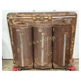 Rustic Industrial Three-Tank Metal Assembly, 70in