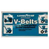 Emb. Goodyear Insta-Power V-Belts Self-Framed Met
