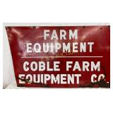 SSP Farm Equipment Sign for Coble Farm Equipment C