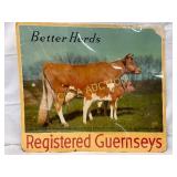Guernsey Easel-Back CB with Better Herds' Design