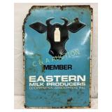 Emb. Sign, Eastern Milk Producers, 12in x 18in