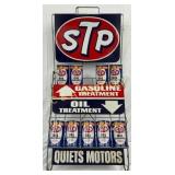 STP Emb. Metal Display Rack with Original Oil Trea