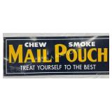Emb. Mail Pouch Sign by AAA Sign Co., 35 1/2 x 13