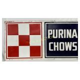Metal Emb Purina Chows,' 72in x 36in
